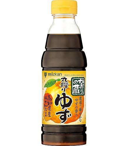 Amazon.co.jp: ミツカン かおりの蔵 丸搾りゆず 600ml ポン酢 ぽん酢